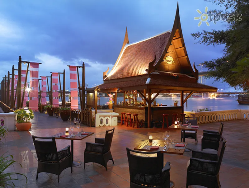 Фото отеля Anantara Bangkok Riverside Resort & Spa 5* Бангкок Таїланд бари та ресторани