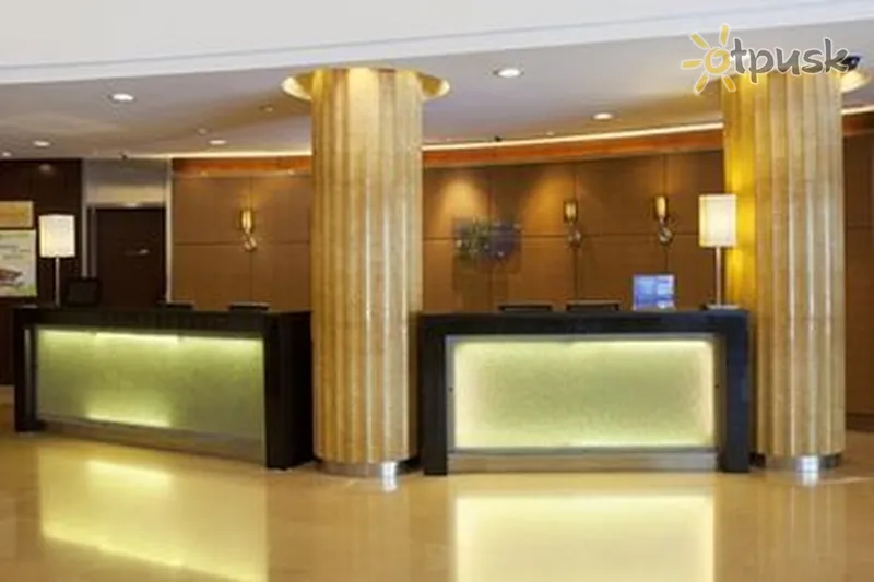 Фото отеля Holiday Inn Express Putuo 3* Шанхай Китай лобби и интерьер