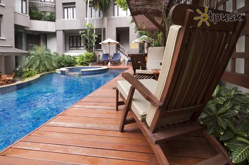 Фото отеля Silom Serene A Boutique Hotel 4* Бангкок Таїланд екстер'єр та басейни