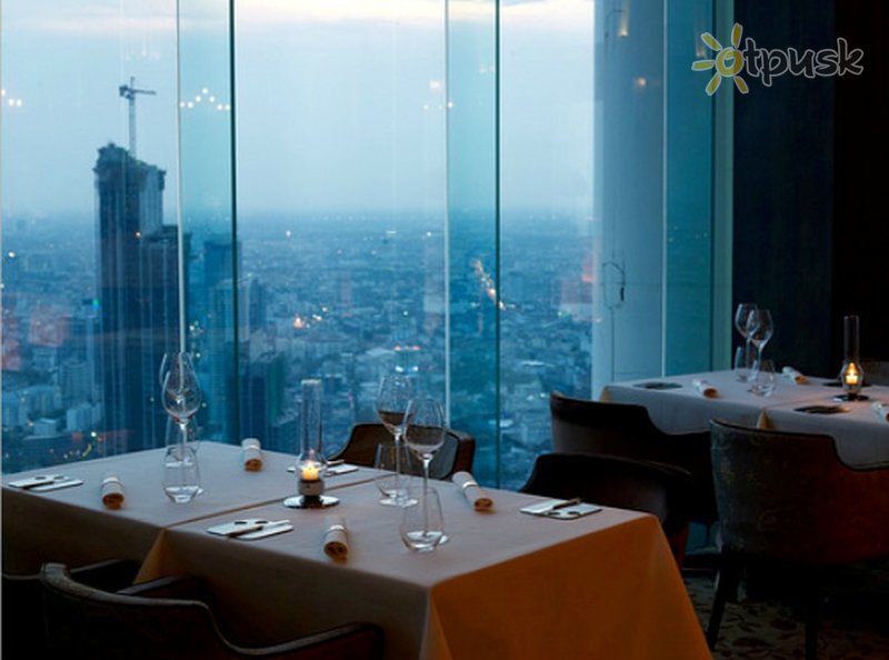 Фото отеля Lebua at State Tower 5* Бангкок Таиланд бары и рестораны