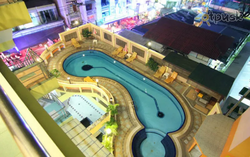 Фото отеля Eastiny Inn Hotel 3* Паттайя Таиланд экстерьер и бассейны