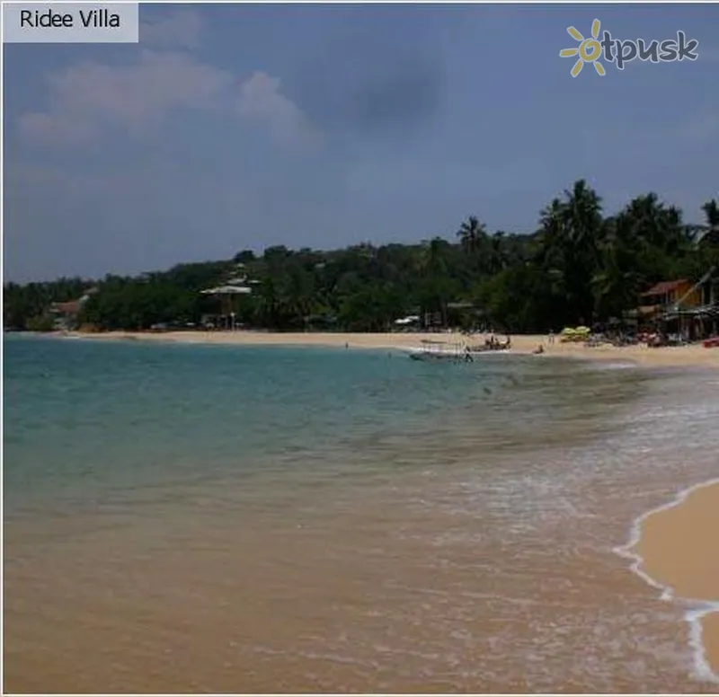 Фото отеля Ridee Villa 3* Unavatuna Šrilanka pludmale