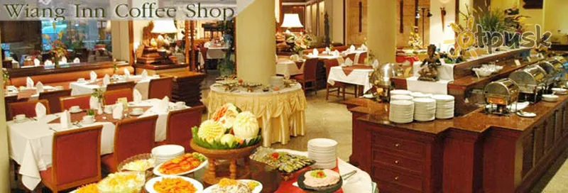 Фото отеля Wiang Inn Hotel 4* Čiangrajus Tailandas barai ir restoranai