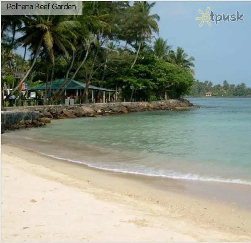 Фото отеля Polhena Reef Garden Hotel 3* Матара Шри-Ланка пляж