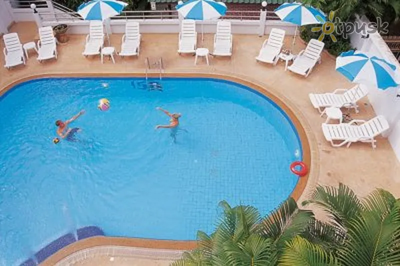 Фото отеля Patong Pearl Resortel 3* apie. Puketas Tailandas išorė ir baseinai