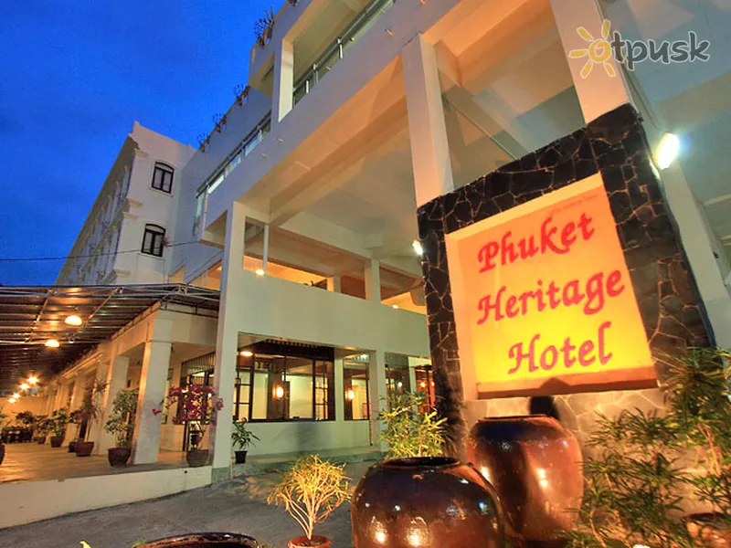 Фото отеля Phuket Heritage 3* apie. Puketas Tailandas išorė ir baseinai