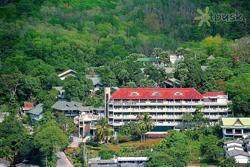 Фото отеля Royal Crown Hotel & Palm Spa Resort 3* apie. Puketas Tailandas išorė ir baseinai