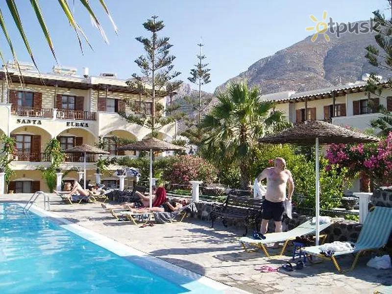 Фото отеля Santa Elena 2* о. Санторіні Греція екстер'єр та басейни