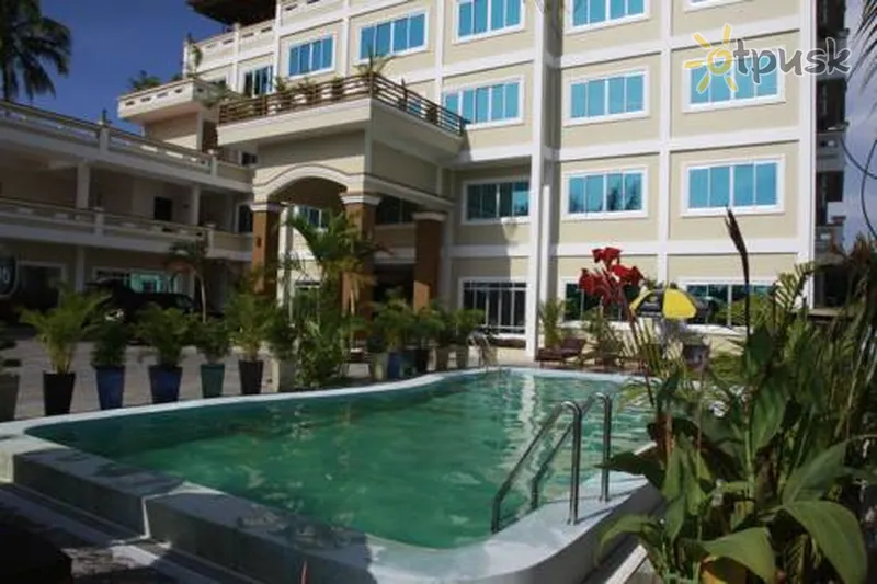 Фото отеля White Beach Hotel 3* Сиануквиль Камбоджа экстерьер и бассейны