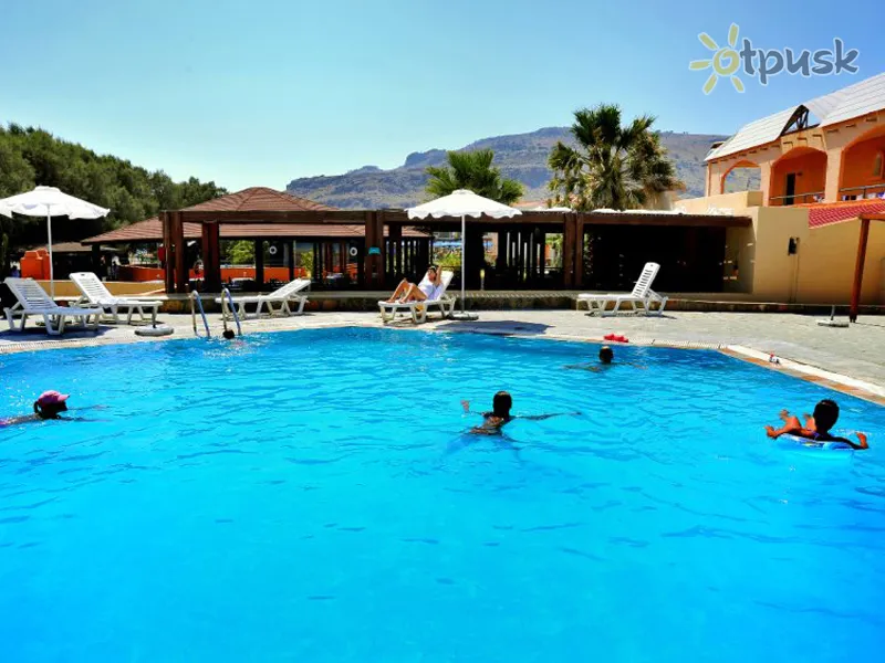 Фото отеля Sun Beach Lindos 3* о. Родос Греция экстерьер и бассейны