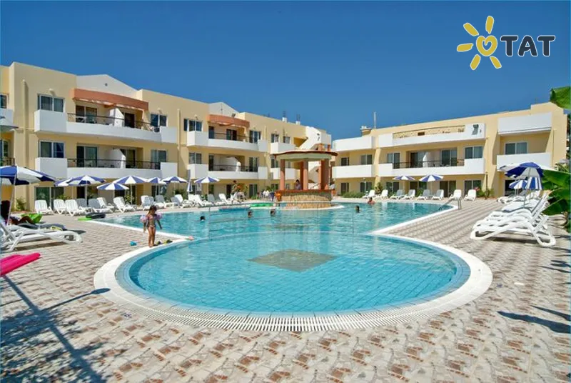 Фото отеля Pelopas Resort Apartments 5* par. Kos Grieķija ārpuse un baseini