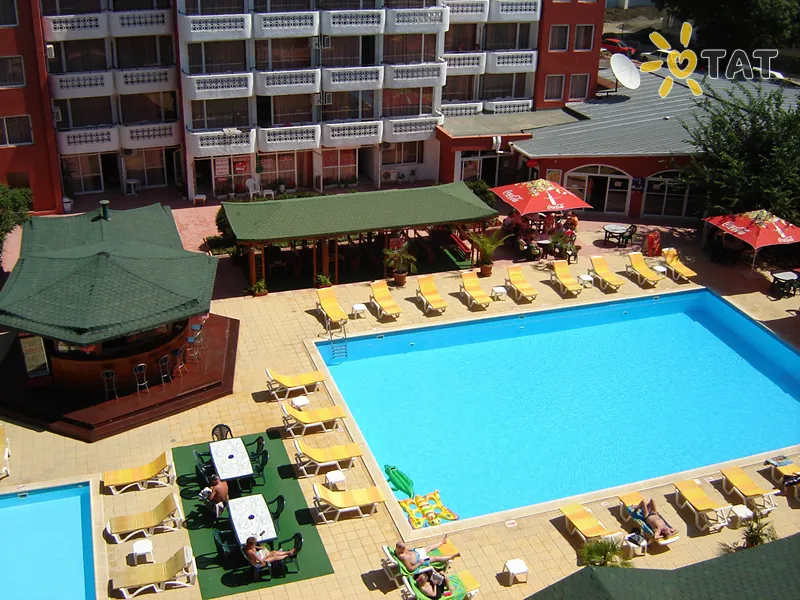 Фото отеля Polyusi 3* Сонячний берег Болгарія екстер'єр та басейни