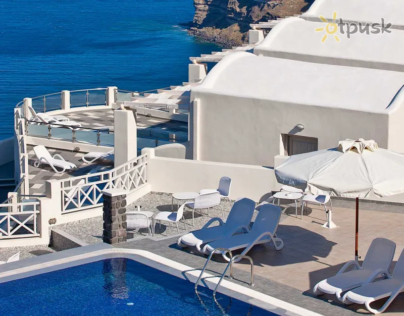 Фото отеля Petit Palace 5* par. Santorini Grieķija ārpuse un baseini