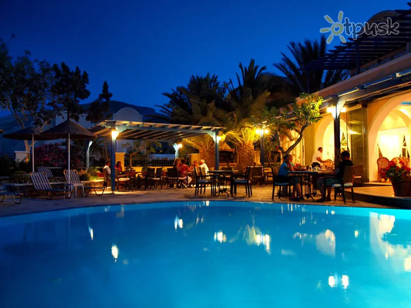 Фото отеля Hermes Hotel 4* о. Санторини Греция экстерьер и бассейны