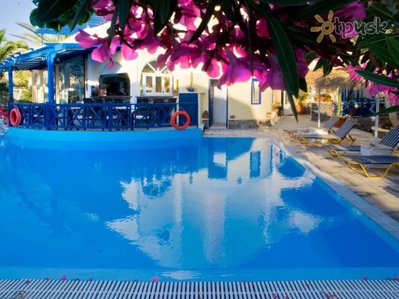 Фото отеля Hermes Hotel 4* par. Santorini Grieķija ārpuse un baseini