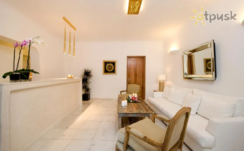 Фото отеля Gold Suites 5* par. Santorini Grieķija vestibils un interjers