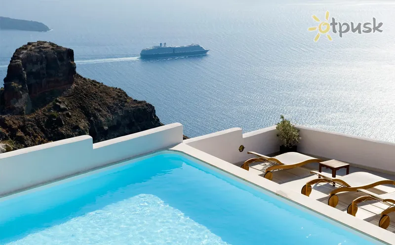 Фото отеля Gold Suites 5* Santorini Graikija išorė ir baseinai