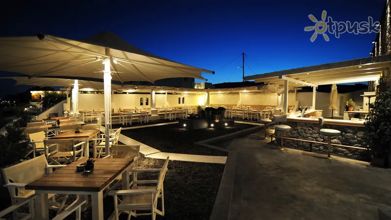 Фото отеля Anemos Beach Lounge Hotel 4* par. Santorini Grieķija bāri un restorāni