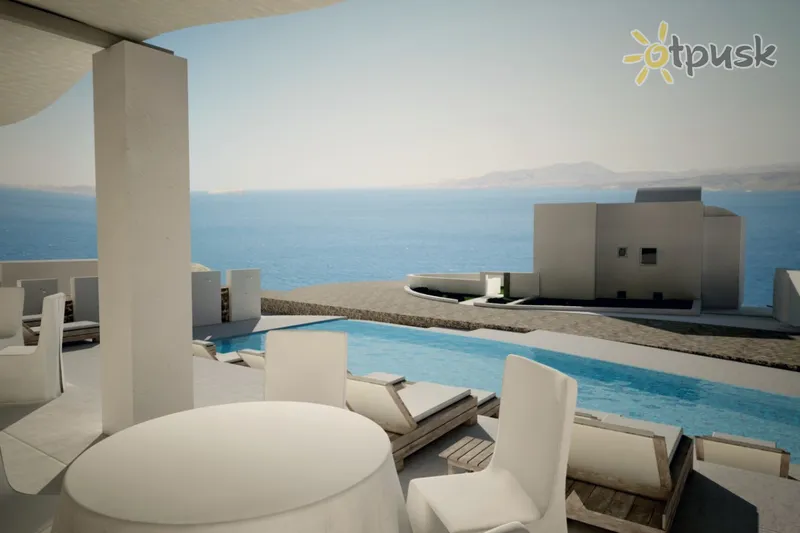 Фото отеля Apanema Aegean Hotel & Suites 5* Santorini Graikija išorė ir baseinai