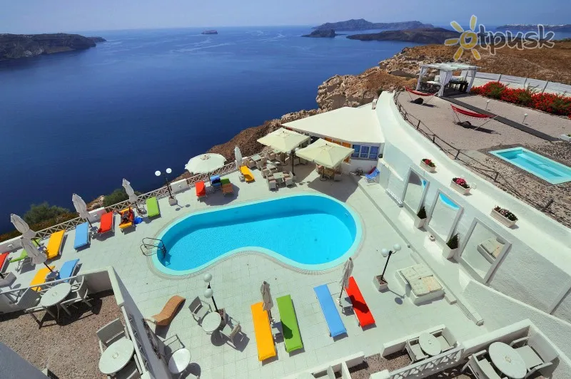 Фото отеля Artemis Suites Caldera 3* par. Santorini Grieķija ārpuse un baseini