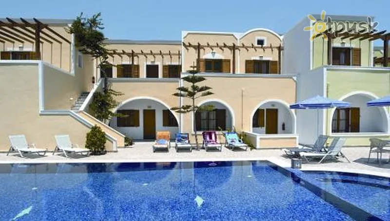 Фото отеля Black Sand Apartments 3* о. Санторини Греция экстерьер и бассейны