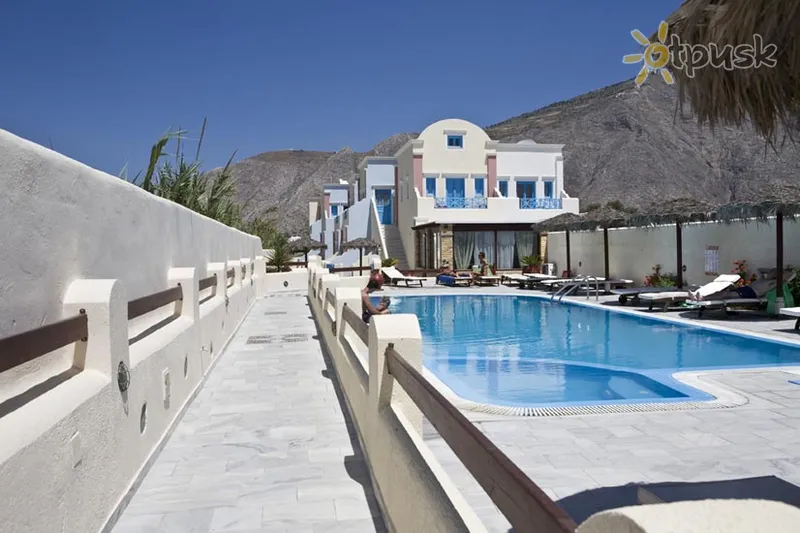 Фото отеля Blue Diamond Bay 3* о. Санторіні Греція екстер'єр та басейни