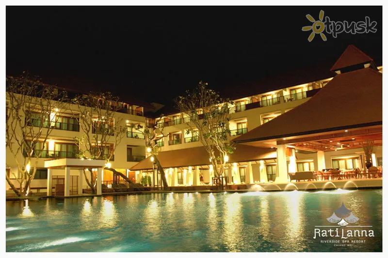 Фото отеля Ratilanna Riverside Spa Resort 5* Чианг Маи Таиланд экстерьер и бассейны
