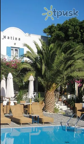 Фото отеля Matina Hotel 3* о. Санторини Греция экстерьер и бассейны