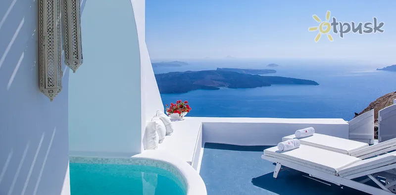 Фото отеля Aliko Luxury Suites 4* par. Santorini Grieķija istabas