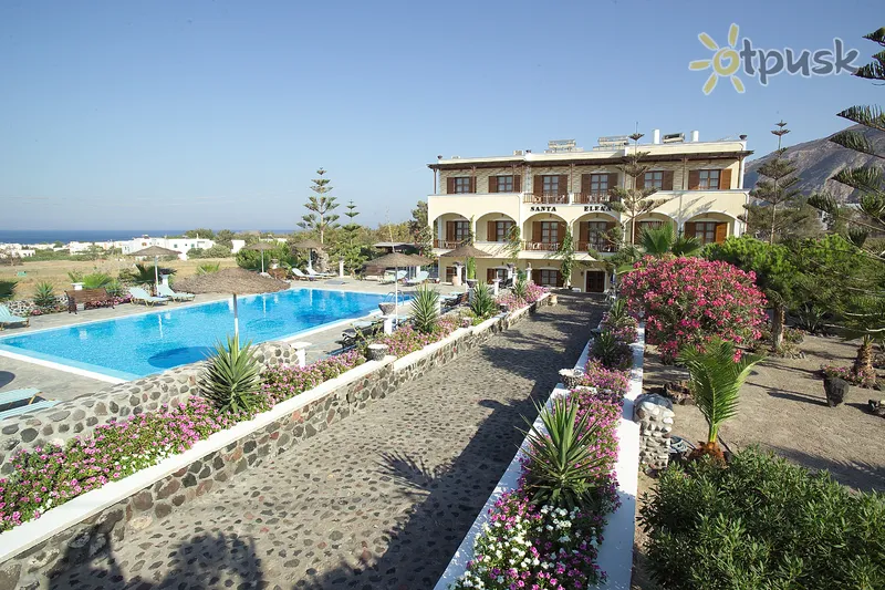 Фото отеля Santa Elena 2* о. Санторіні Греція екстер'єр та басейни