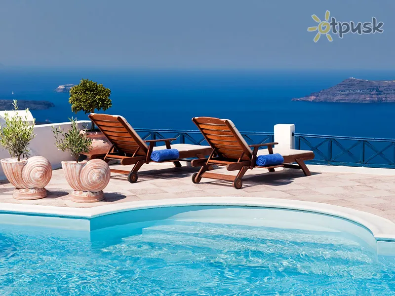 Фото отеля Galaxy Suites 4* Santorini Graikija išorė ir baseinai
