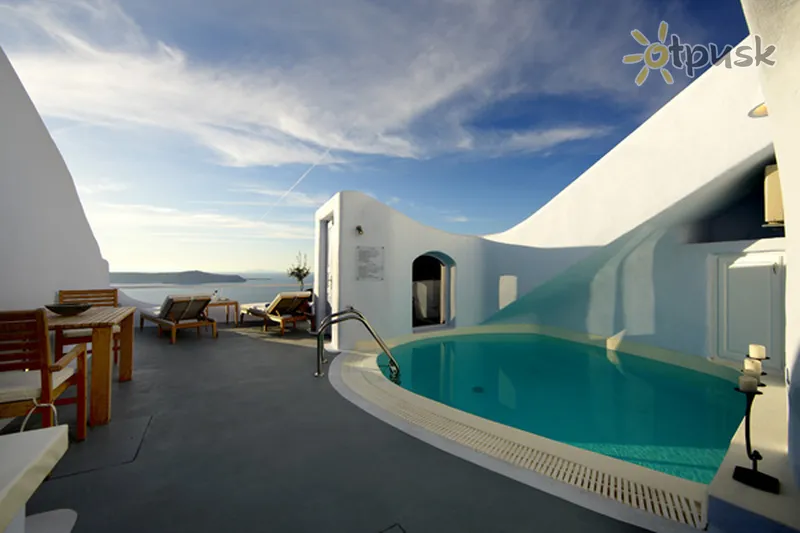 Фото отеля Ikastikies Elegant Suites 4* о. Санторини Греция экстерьер и бассейны