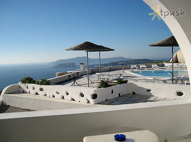 Фото отеля Caldera's Dolphin 4* о. Санторини Греция экстерьер и бассейны