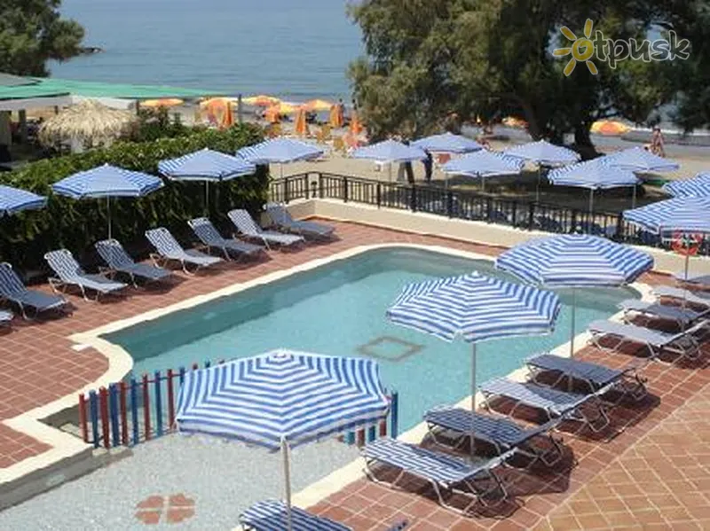 Фото отеля Margarita Beach Hotel 4* par. Krēta – Hanija Grieķija ārpuse un baseini