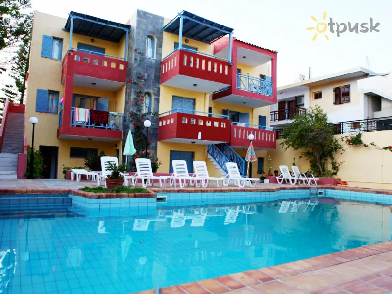 Фото отеля Marilisa Hotel 3* о. Крит – Іракліон Греція екстер'єр та басейни
