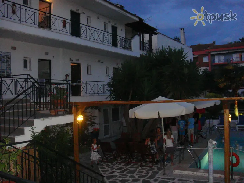 Фото отеля Olympia Apartments 3* Halkidiki — Kasandra Grieķija ārpuse un baseini
