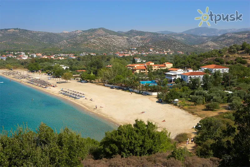 Фото отеля Kamari Beach Hotel 3* о. Тасос Греция пляж