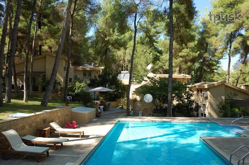 Фото отеля Stamatiadis Sani Cape Villas 4* Халкідікі – Кассандра Греція екстер'єр та басейни