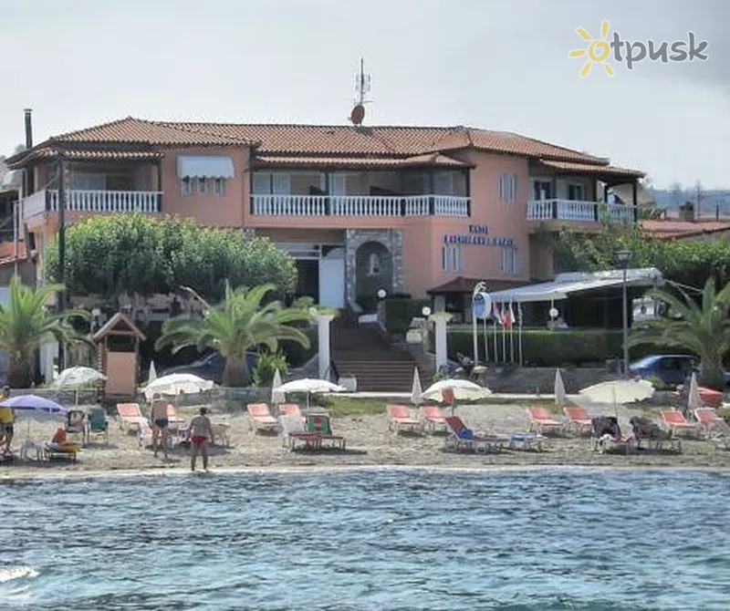 Фото отеля Polychrono Beach Hotel 3* Chalkidikė – Kasandra Graikija papludimys