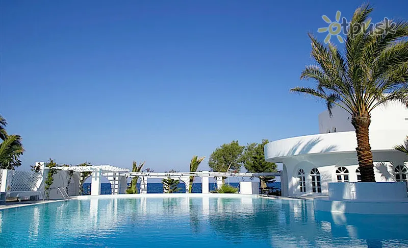 Фото отеля Thalassa Sea Side Resort & Suites 3* о. Санторини Греция экстерьер и бассейны
