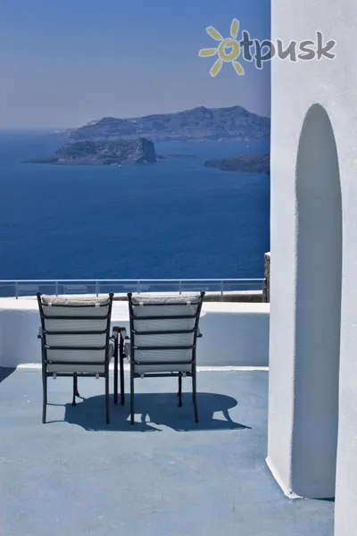 Фото отеля Thermes Luxury Villas 3* Santorini Graikija išorė ir baseinai