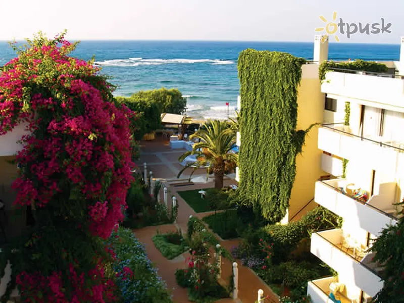 Фото отеля Zephiros Beach Hotel 3* о. Крит – Ираклион Греция экстерьер и бассейны