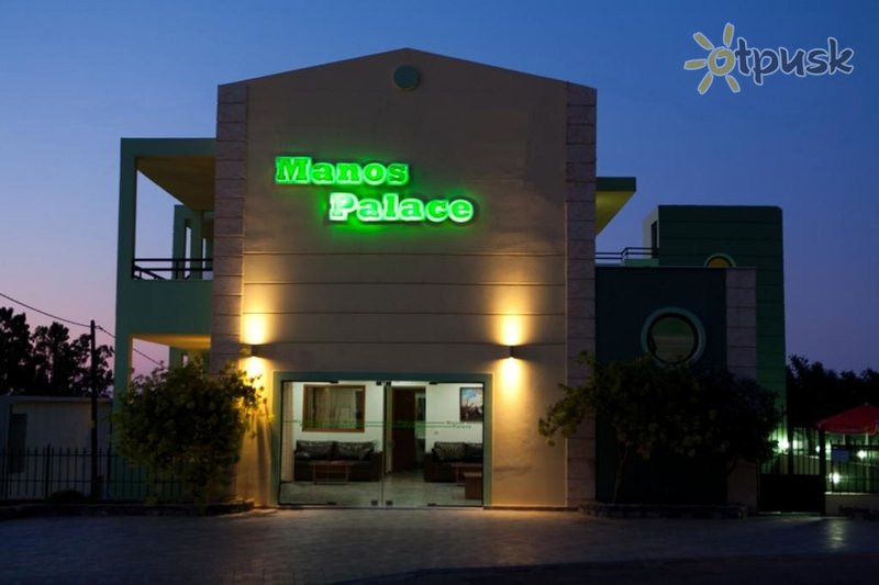 Фото отеля Manos Palace 3* о. Крит – Ретимно Греция экстерьер и бассейны