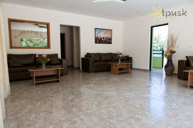 Фото отеля Manos Palace 3* о. Крит – Ретимно Греция лобби и интерьер