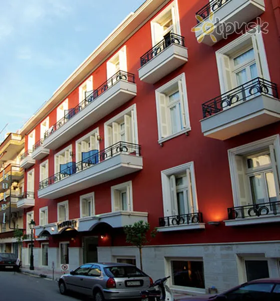 Фото отеля Kosmopolit Hotel 2* Loutraki Grieķija ārpuse un baseini