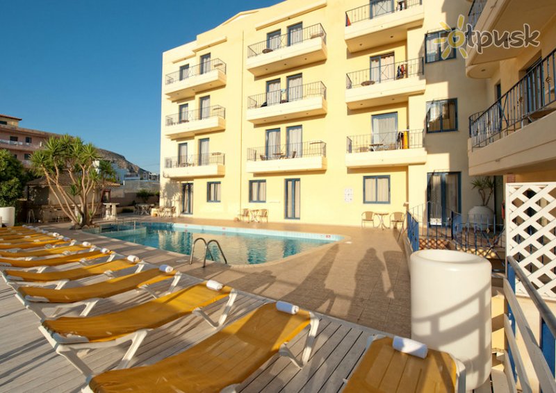 Фото отеля Manos Maria Hotel & Apartments 4* о. Крит – Ираклион Греция экстерьер и бассейны