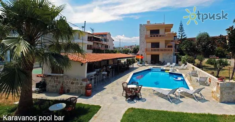 Фото отеля Karavanos Apartments 3* о. Крит – Ханья Греция экстерьер и бассейны