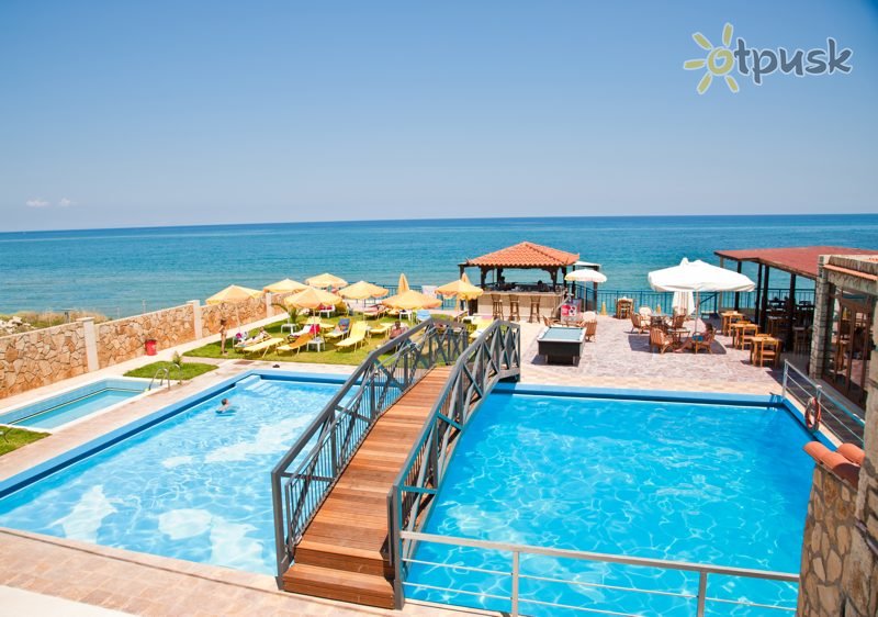 Фото отеля Ekavi Hotel 3* о. Крит – Ретимно Греция экстерьер и бассейны