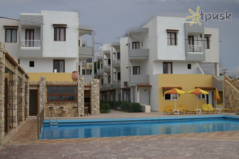 Фото отеля Ekavi Hotel 3* о. Крит – Ретимно Греция экстерьер и бассейны