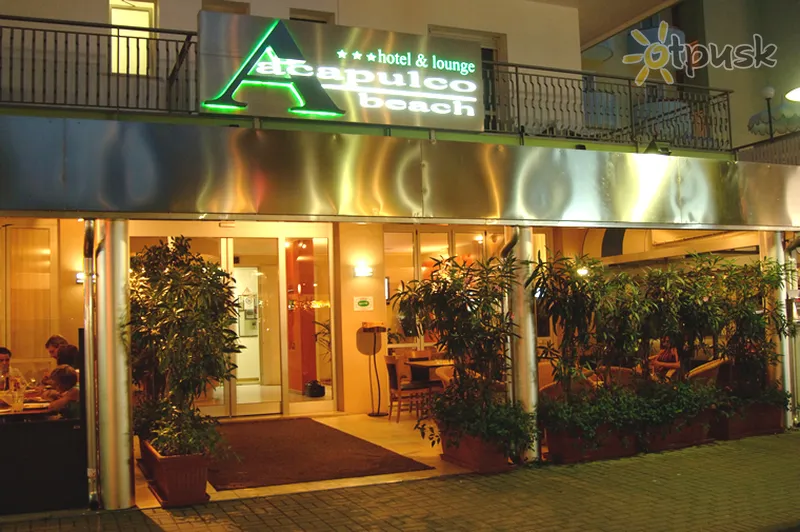 Фото отеля Acapulco Beach Hotel & Lounge 3* Lido di Jesolo Italija išorė ir baseinai